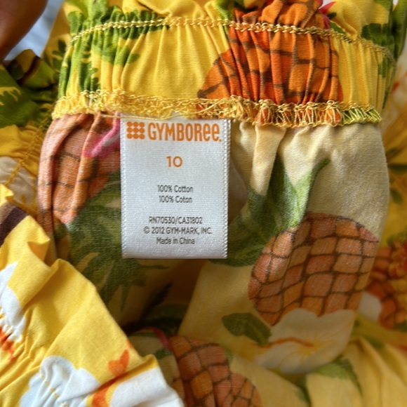 Gymboree tropical summer cotton skirt - Picture 4 of 6